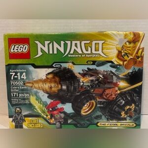 LEGO Ninjago Masters Of Spinjitzu Cole's Earth Driller 70502  - NEW Damaged Box